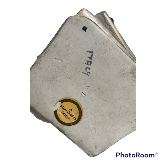 Vintage Mottahedeh Graduation Ceramic Owl from Italy Hand Painted - Picture 10 of 10